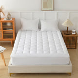 Cooling Mattress Topper for Back Pain and Plush Bed Comfort