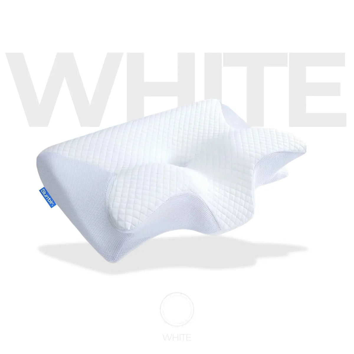 Contour Memory Foam Neck Pillow for Cervical Sleep Support
