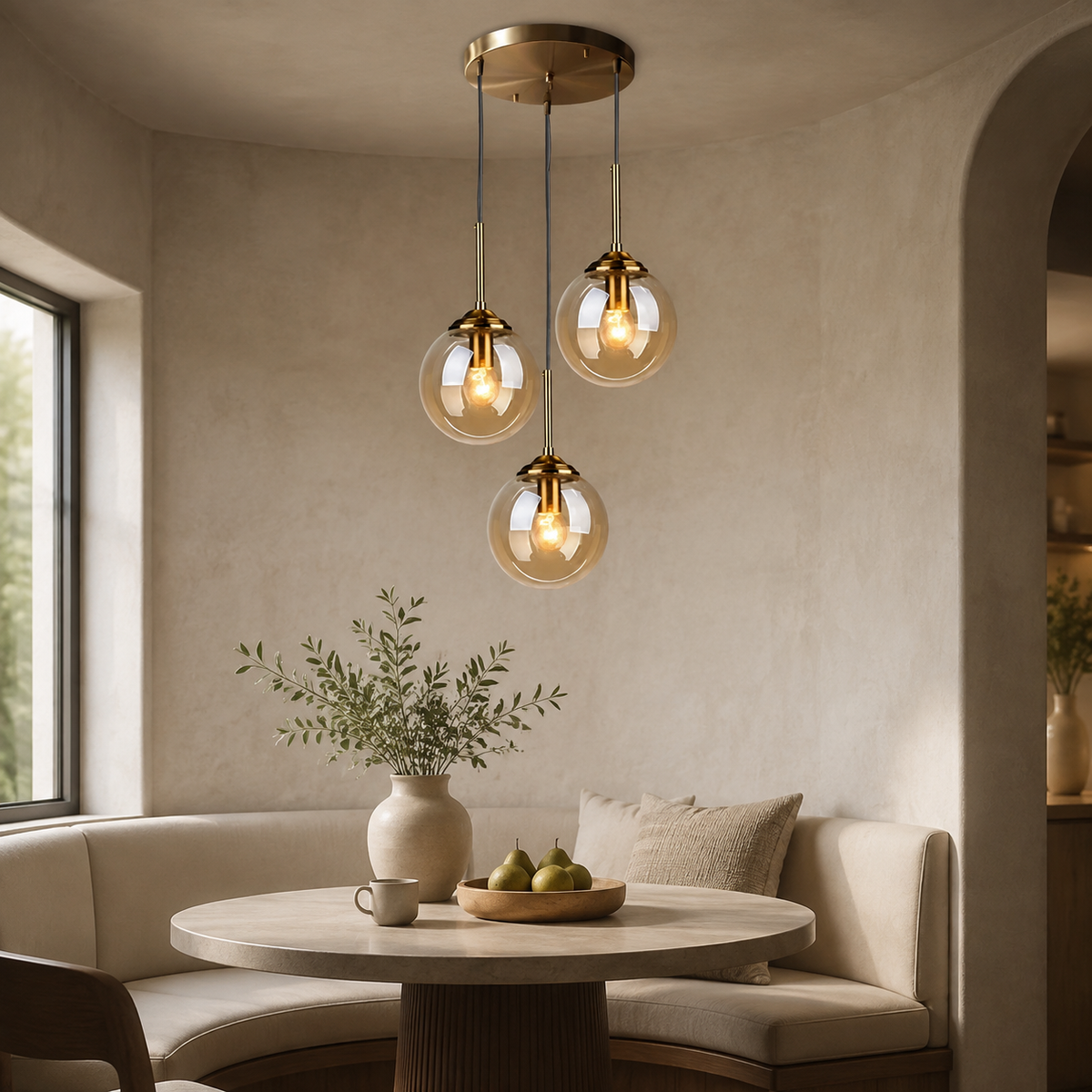 Soren Modern Glass Pendant Light