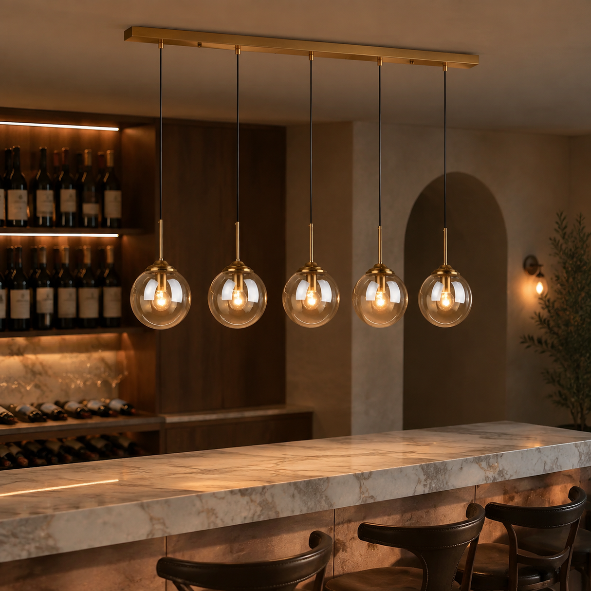 Soren Modern Glass Pendant Light