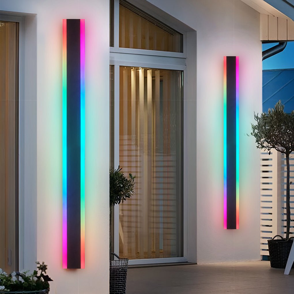 Waterproof Linear LED Outdoor Wall Light for Porch Patio Gate