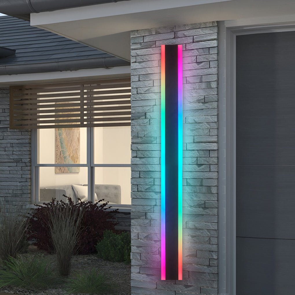 Waterproof Linear LED Outdoor Wall Light for Porch Patio Gate