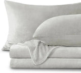 Flannel Fleece Bedding Set Sheet and Pillowcases Cozy Warm