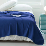 Bamboo Cooling Blanket Breathable Lightweight Bedroom Throw