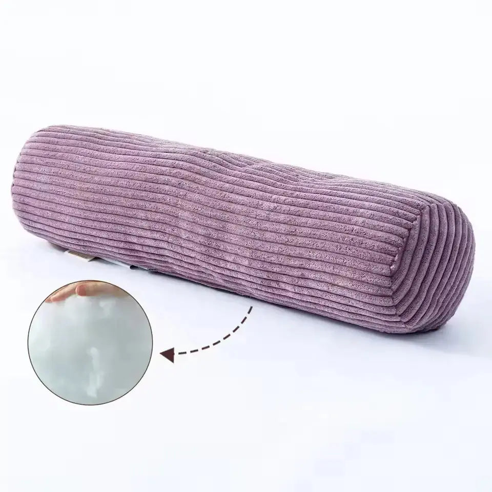 Knit Bolster Cushion Decorative Support Bed Sofa Chair