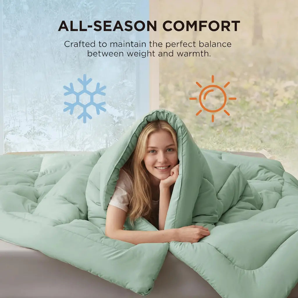 Down Alternative Comforter Soft Fluffy Bedroom Bedding