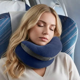 Double Support Travel Neck Pillow for Flights and Long Car Rides