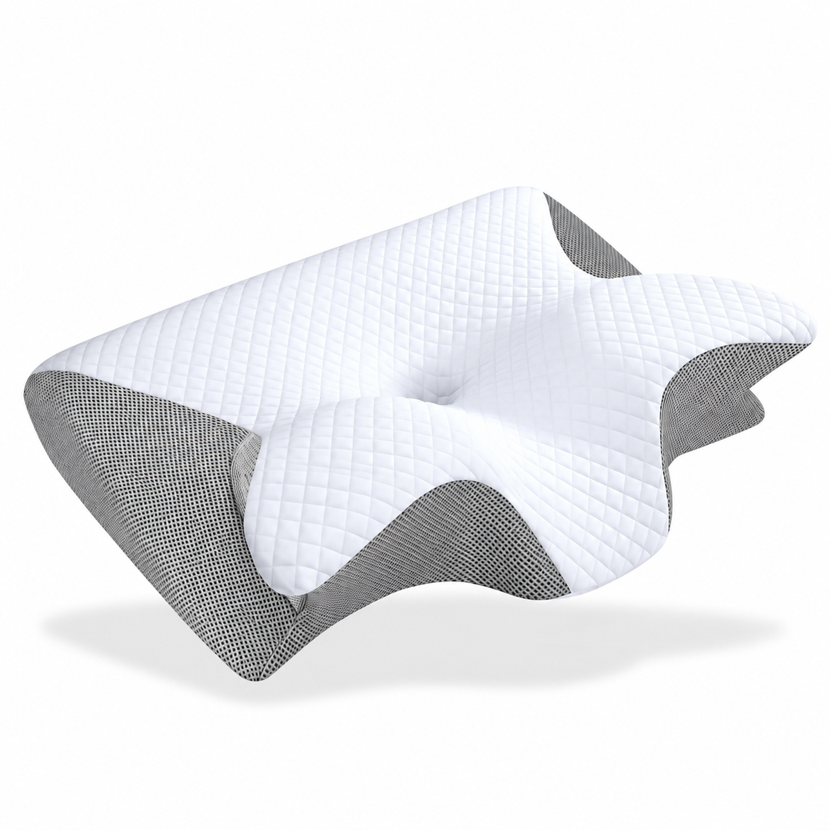 Contour Memory Foam Neck Pillow for Cervical Sleep Support
