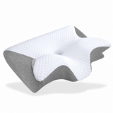 Contour Memory Foam Neck Pillow for Cervical Sleep Support