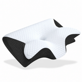 Contour Memory Foam Neck Pillow for Cervical Sleep Support