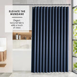Blackout Curtain Set with Thermal Coated Lining for Bedroom