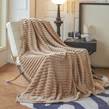 Faux Fur Throw Blanket Soft Plush Warm Sofa Bed Home Decor