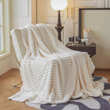 Faux Fur Throw Blanket Soft Plush Warm Sofa Bed Home Decor