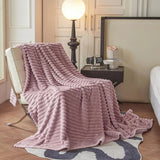 Faux Fur Throw Blanket Soft Plush Warm Sofa Bed Home Decor