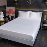 Bamboo Cooling Fitted Sheet Soft Breathable Bedroom Bedding
