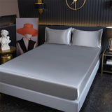 Bamboo Cooling Fitted Sheet Soft Breathable Bedroom Bedding