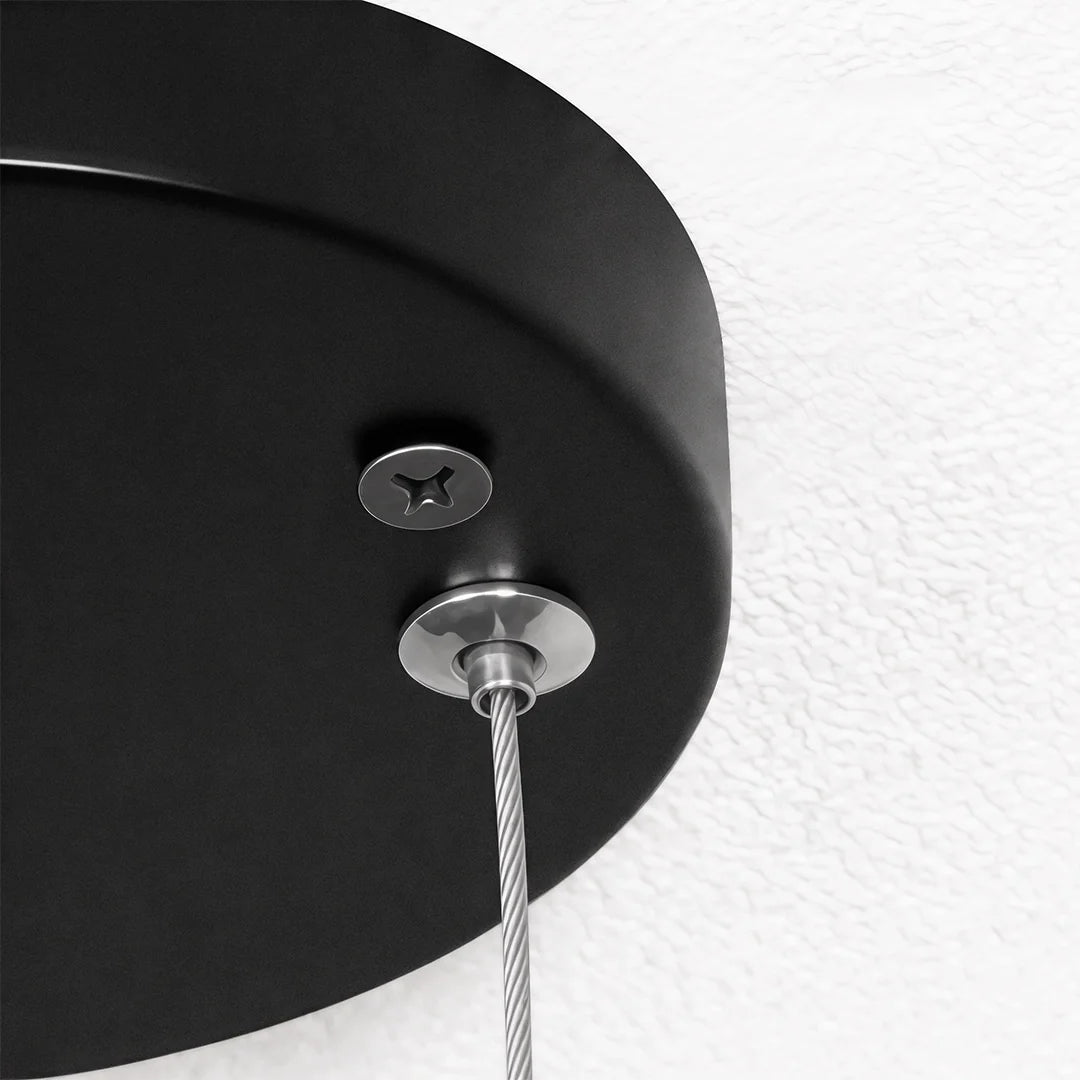 Round Pendant Lights Minimalist Metal Ceiling Light