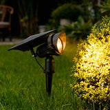 Solar RGB Spot Lights for Outdoor Garden Tree Landscape Lighting