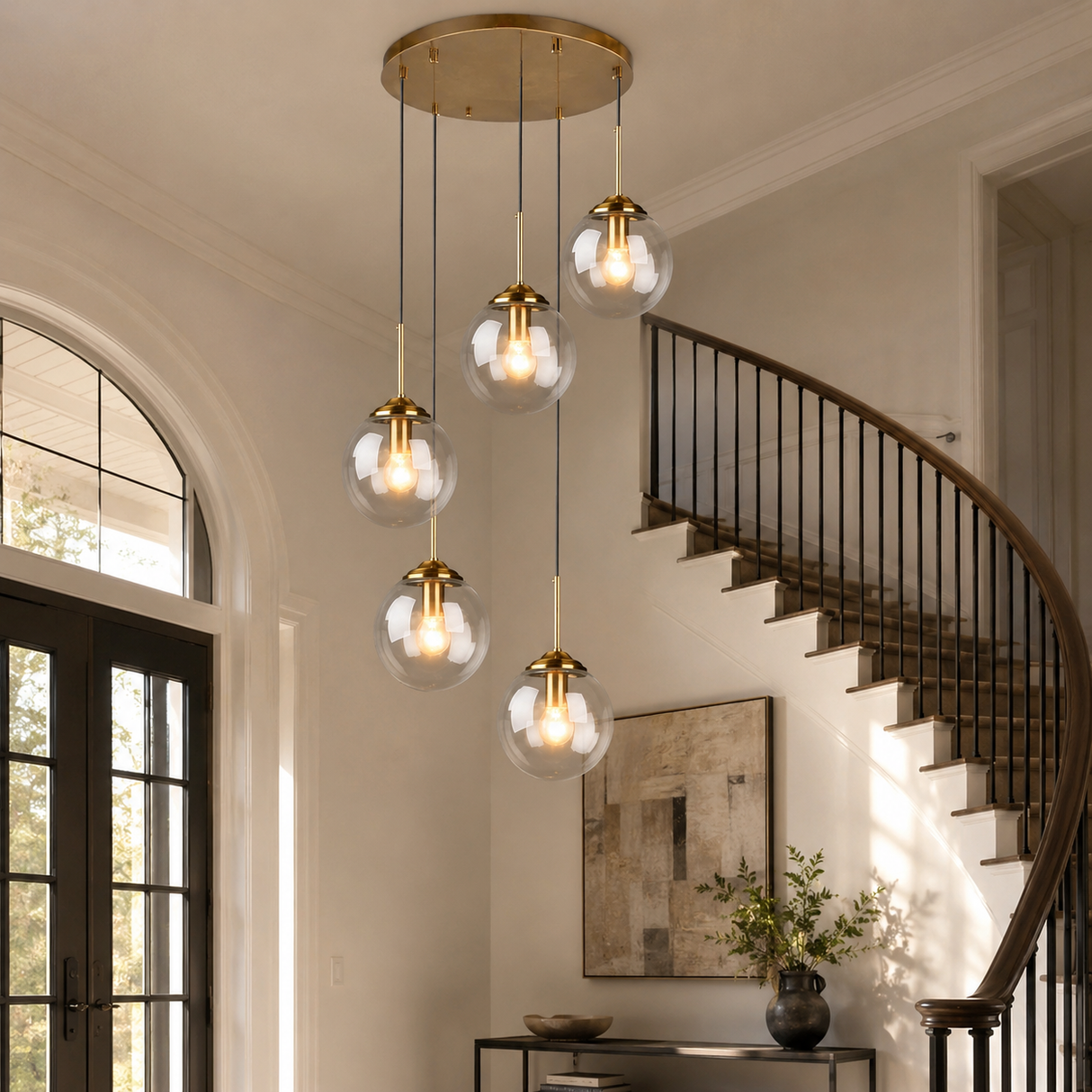 Soren Modern Glass Pendant Light