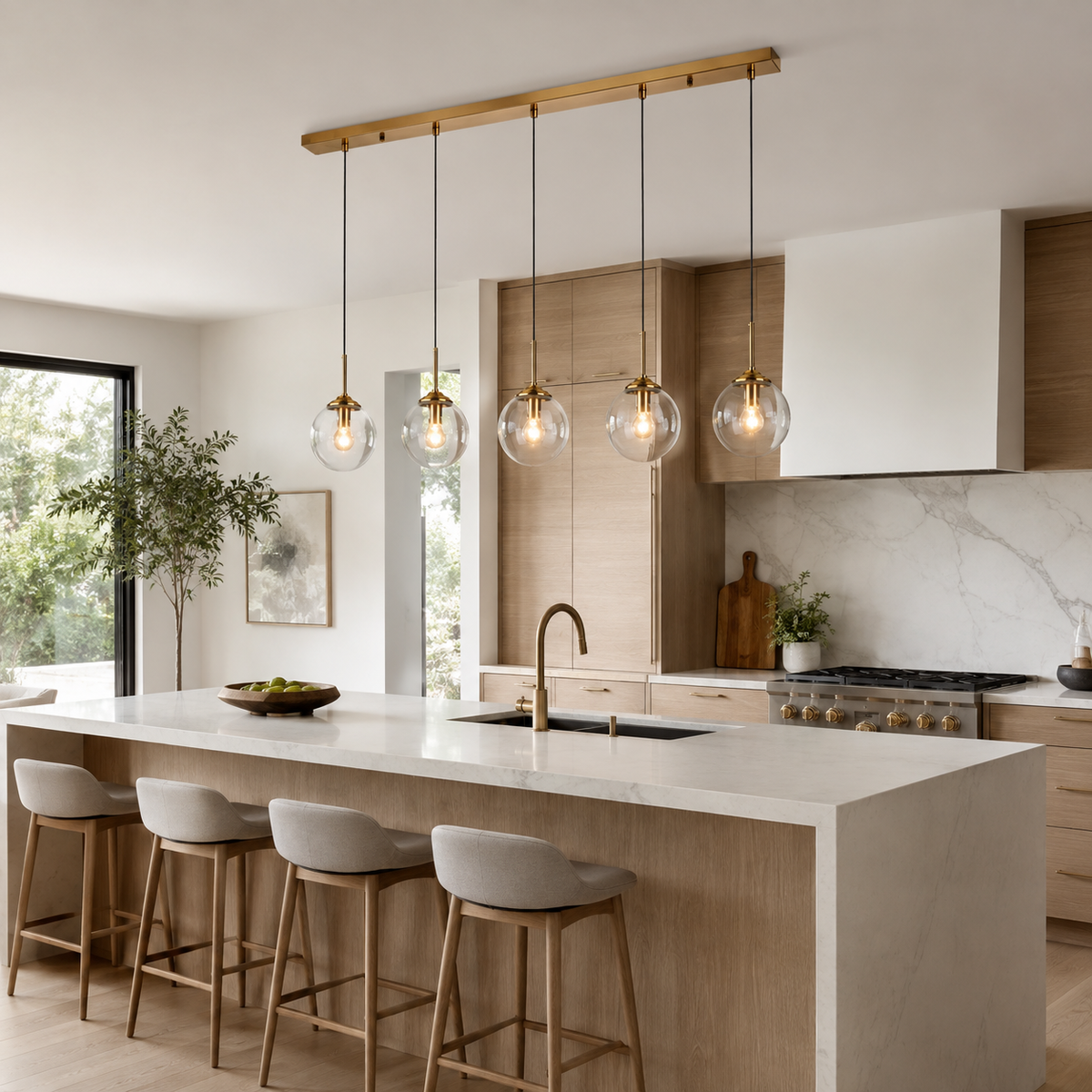 Soren Modern Glass Pendant Light
